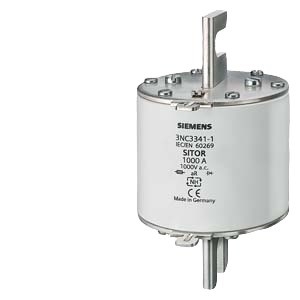 3NC33361U 3NC33371U 3NC33381U 3NC33401U 3NC33411U 3NC33421U 3NC33431U 3NC Sicherung 1250A 800V AC aR Größe NH3