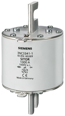 Niedrige Bruchkapazität 3NC33421U 1100A 800V AC aR Größe NH3 3NC Sicherung für Ihre Anforderungen