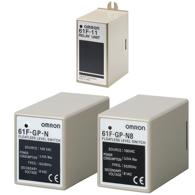 Omron 61F-GP-N8 220VAC Industrieautomationssteuerungsrelais mit einfacher Installation