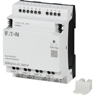 EasyE4 CPU 8DI4RO 100-240V AC/DC Stromquelle Tastatur Ethernet-Schnittstelle Eingangsterminals