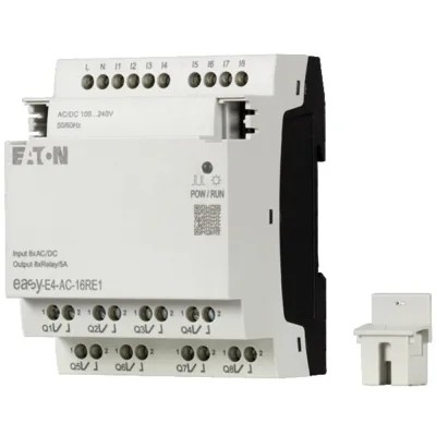 Theorie EasyE4 CPU 8DI 4AI 4RO 12/24V DC oder 24V AC Anzeige Tastatur Ethernet-Schnittstelle