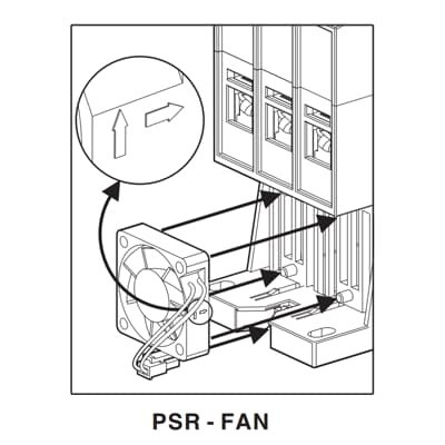 Anpassbarer Weichstarter 1SFA896313R1001 PSR-Fan 60-105 für spezifische industrielle Bedürfnisse