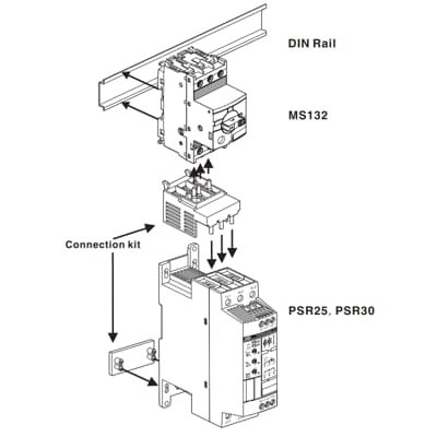 Präzise Motorbetrieb Soft Starter 1SFA896212R1001 PSR30-MS132