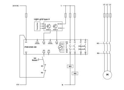 PSR-SCP-24DC/ESD/4X1/30 Sicherheitsrelais Die ideale Lösung für den industriellen Schutz