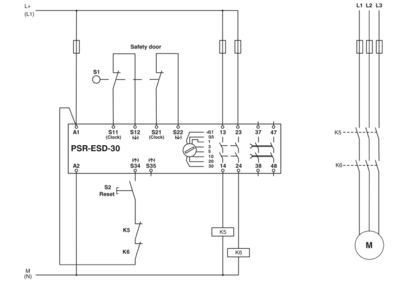 PSR-SCP-24DC/ESD/4X1/30 Sicherheitsrelais Die ideale Lösung für den industriellen Schutz