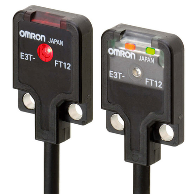 Hochempfindlicher Miniatur-Fotoelektrischer Sensor E3T-ST12 2M zur präzisen Positionierung