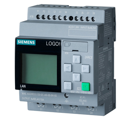 LOGO 8 24RCE Grundmodul mit Langlebigkeitsoption 6ED1052-1HB08-0BA1
