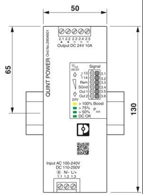 Schalten Sie Ihre industriellen Anwendungen mit der Quint4-PS/1AC/24DC/10-Stromversorgung auf