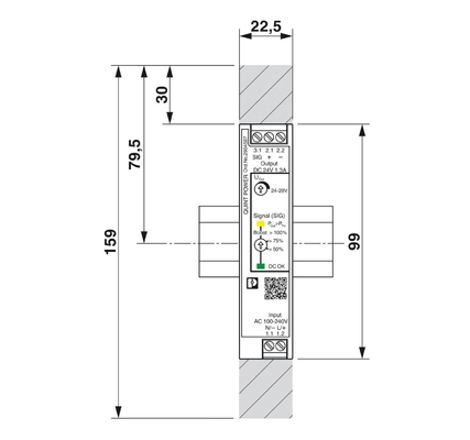QUINT4-PS/1AC/24DC/1.3/SC Stromversorgungseinheit 2904597 für den industriellen Strombedarf