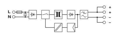 Kompakte und 24V Gleichspannung UNO-PS/1AC/24DC/60W-Stromversorgungseinheit für industrielle Anwendungen