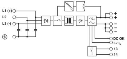 2866802 QUINT-PS/3AC/24DC/40 40W 24VDC-Stromversorgungseinheit für industrielle Anwendungen