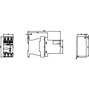 Motor Soft Starter 3RW3018-1BB14 PLC 3RW30 Größe S00 mit Bypass- und Schraubterminals