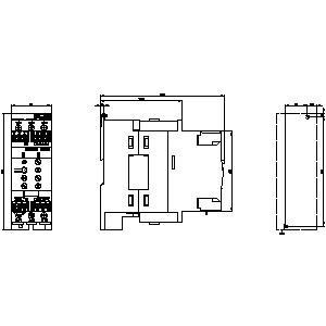 3RW40 Soft Starter Größe S2 Schrauben Endgeräte mit Bypass und Thermistor Motor Schutz