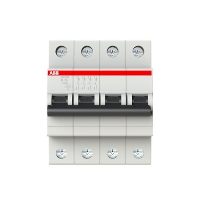 MCB SH204-B16 Miniatur-Schaltungsschalter 4P 16A Nennfrequenz 50Hz Einfache Installation