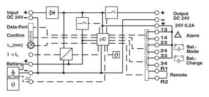 QUINT-BUFFER/24DC/24DC/40 Fortgeschrittenes Puffermodul 2320393 für industrielle Anwendungen