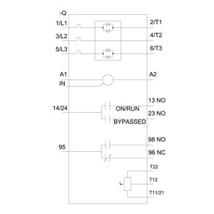 SIRIUS Soft Starter Größe S12 mit Schraubterminals 3RW5076-6TB14 Thermistor-Ausgang