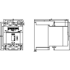 3RW5073-6AB04 SIRIUS Soft Starter Größe S12 mit Schrauben-Endgeräten und analoger Ausgabe