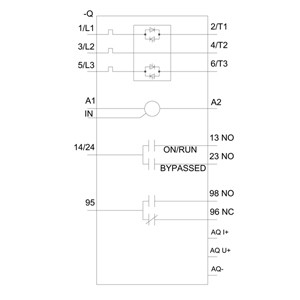3RW5072-6AB14 SIRIUS Weichstarter in Größe S12 mit Schraubendecken und analoger Ausgabe