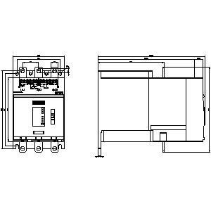 3RW5056-6AB14 SIRIUS Soft Starter Größe S6 Schraubschrauben Analog Ausgang und Lösung