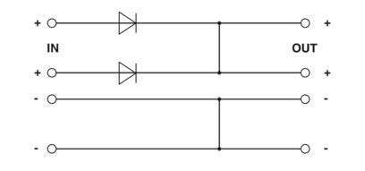 Modul mit hoher Zuverlässigkeit und Redundanz QUINT-ORING/24DC/2X10/1X20 mit Schutzbeschichtung