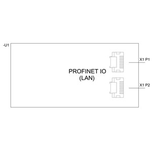 3RW4900-0NC00 Profinet Kommunikationsmodul für Sirius Soft Starter 3RW44 von Siemens