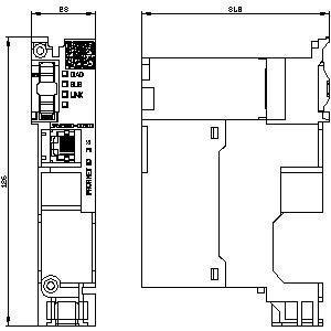 3RW5980-0CS00 PROFINET Standardkommunikationsmodul nahtlose industrielle Anbindung