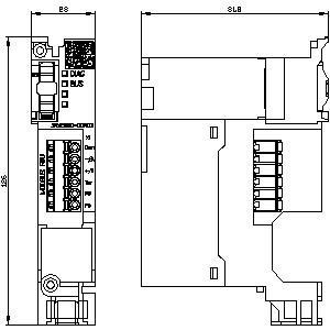 3RW5980-0CR00 Modul zur Kommunikation von Modbus RTU für eine reibungslose industrielle Kommunikation