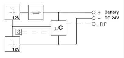24DC/7AH UPS-Battery-Modul 1274118 Langlebige Sicherung für kontinuierliche Energieversorgung