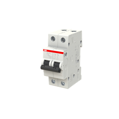 2P MCB SH202-C6 Miniatur-Schaltungsschalter Nennspannung 220 C 6 Anzahl der Stangen