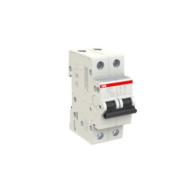 2P MCB SH202-C6 Miniatur-Schaltungsschalter Nennspannung 220 C 6 Anzahl der Stangen