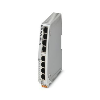 FL SWITCH 1008N Industrie-Ethernet-Schalter mit verbesserter Netzwerksicherheit