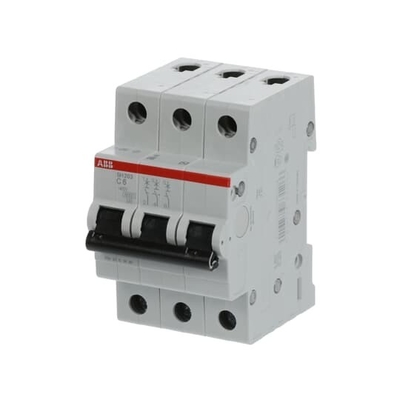MCB SH203-C6 Miniaturschalter 3P 6A C Nennstrom 6A
