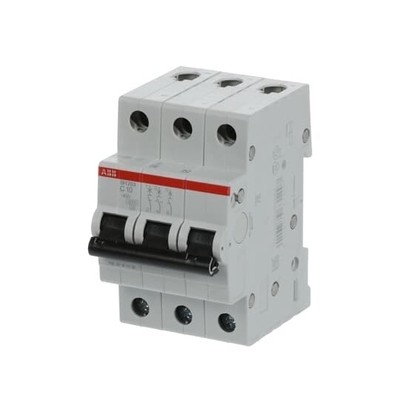 MCB SH203-C10 Miniatur-Schaltkreislaufbrecher Zahl des Pols 3 Nennfrequenz Hz 50 C 10 A