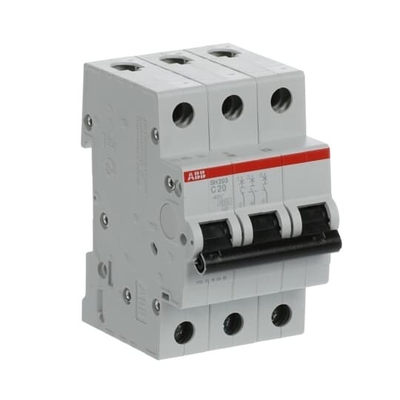 MCB SH203-C20 Miniatur-Schaltungsschalter 3P Nennstrom 20A Nennfrequenz 50 Hz