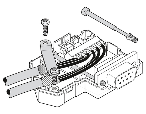 2744694 SUBCON-PLUS-CAN Phoenix Contact D-SUB Bus-Anschluss für nahtlose Verbindung