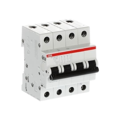 3 NP C 20A Brechkapazität MCB SH203-C20NA Miniaturschalter für Industrie