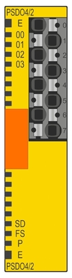 RAXL SE PSDO4/2 2A-Sicherheitsmodul mit IP20-Schutzniveau vor Phoenix Contact