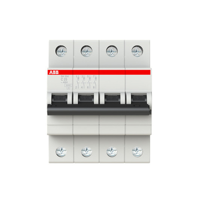 MCB SH204-C25 Miniatur-Schaltkreisbrecher 4P C 25A für Industrie