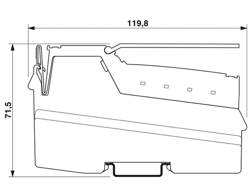 2703994 IL PN BK DI8 DO4 2TX-PAC Buskopplung für die Integration von industriellen Steuerungssystemen