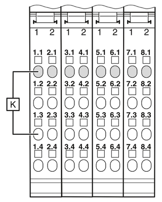 Schutzniveau IP20 2985631 IB IL 24 PSDO 8-PAC Phoenix Kontaktsicherheitsmodul
