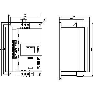 3RW5214-1TC14 Soft Starter perfekt für Schraubschrauben, Motorsteuerung, Thermistor-Ausgang