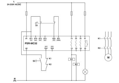 Phoenix Contact PSR-MC32-3NO-1NC-24-230UC-SC Sicherheitsrelais für Schutzanwendungen