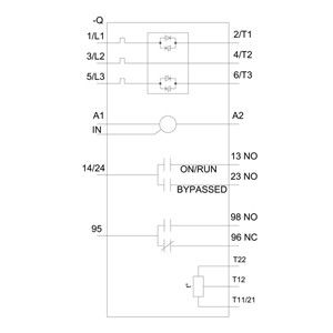 SIRIUS Soft Starter Größe S12 Schraubtyp Endgeräte Thermistor Ausgang 3RW5075-6TB04
