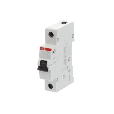 Nennfrequenz 50Hz MCB SH201-C2 Miniatur-Schaltkreislaufbrecher 1P Anzahl der Pole 2A