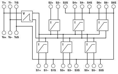 2316307 Automatisierung Ersatzteile Geräte-Kopplung FB-6SP für industrielle Automatisierungssysteme