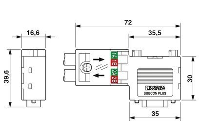 Phoenix Contact SUBCON-PLUS-PROFIB/90/SC Automatisierung Ersatzteile für einen reibungslosen Betrieb
