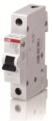 MCB SH201-D3NA Miniatur-Schaltungsschalter 1 NP D 3 A zum Schutz vor Kurzschluss