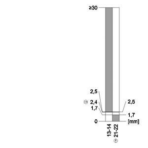 Kunststoff-Positionsschalter 31 mm M20x1.5 ohne LED-Abweichungsmotor 3SE5232-0RV40