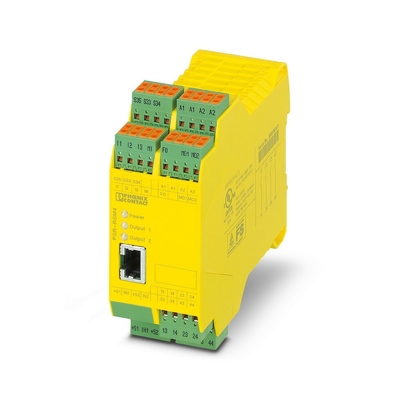 Schutzzwecke PSR-SPP-24DC/RSM4/4X1 Sicherheitsausrüstung mit Kontaktbelastungsabschaltung