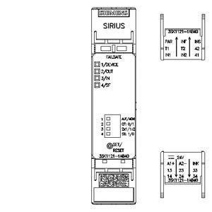 3SK1 Grundstück Advanced Screw Terminal 3SK1121-1AB40 Sicherheitsrelais mit Relais-Ausgängen